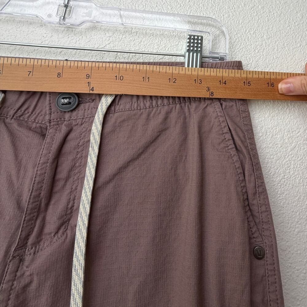 Vuori Ripstop Jogger Pants Muted Plum Brown Utility Women's US S - Picture 11 of 13